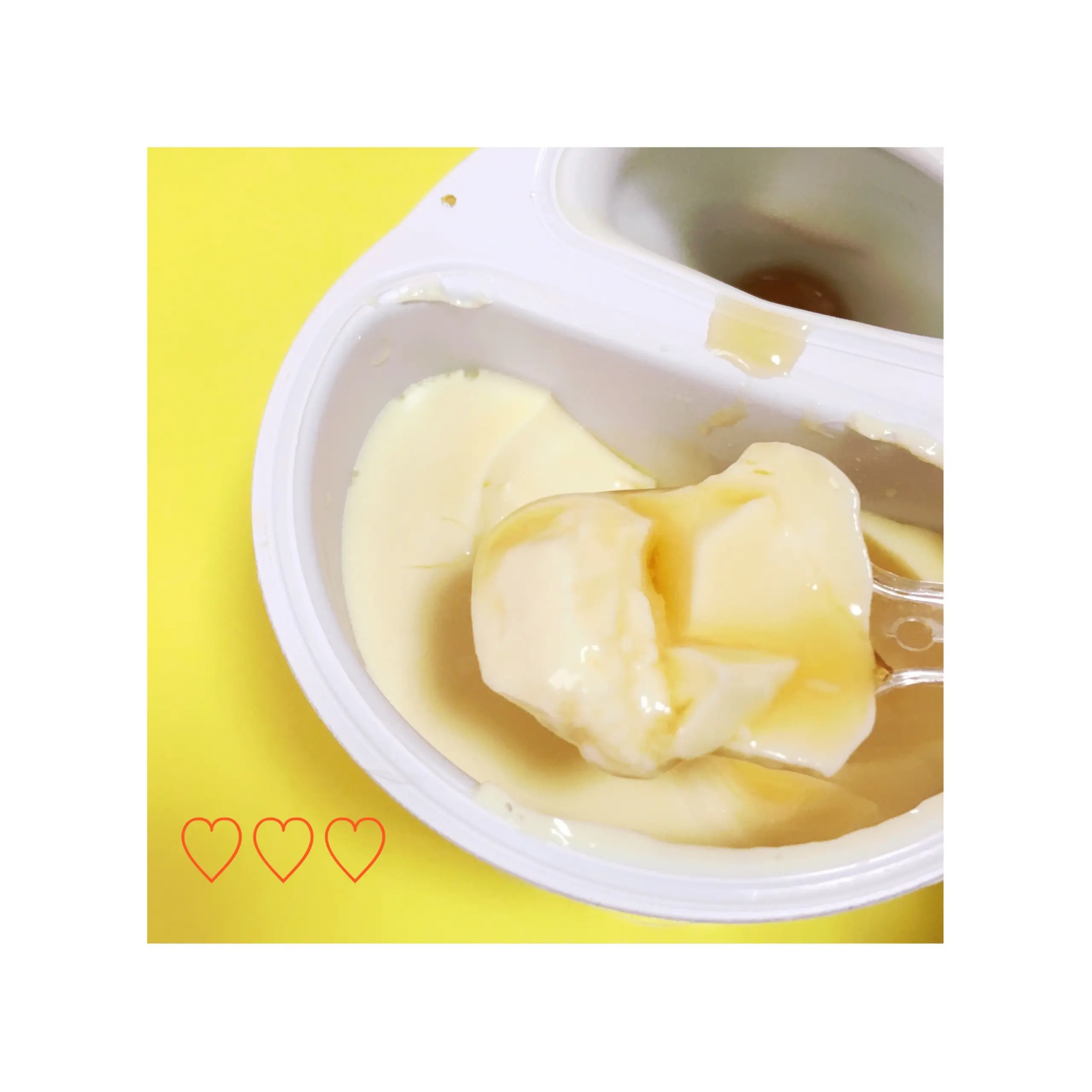 《10/3発売★》【コンビニスイーツ】巷で話題の✨森永ホットケーキ風プリンを食べてみました❤️_5