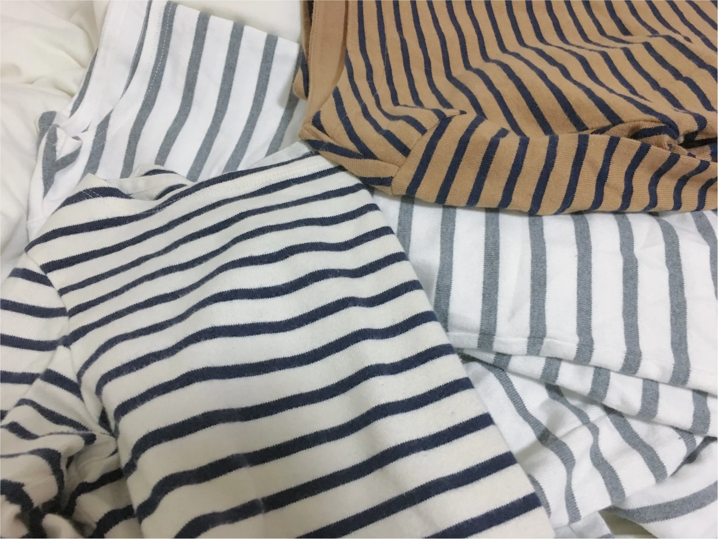 ★【UNIQLO】気付けば3色揃っていたこのボーダーT☺︎お気に入りポイントと、着回しどどんと6styleご紹介\( ˆoˆ )/_1