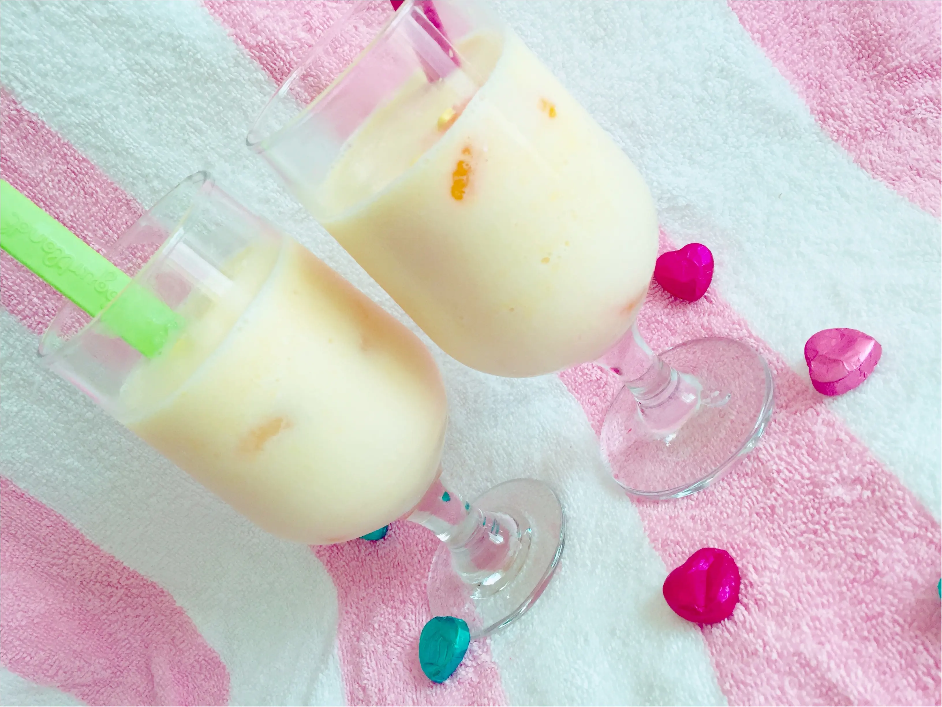 【FOOD】\愛ちあん Cafe♥ / 夏バテも、おしゃれに対策!オレンジハニーヨーグルトスムージー☆_5
