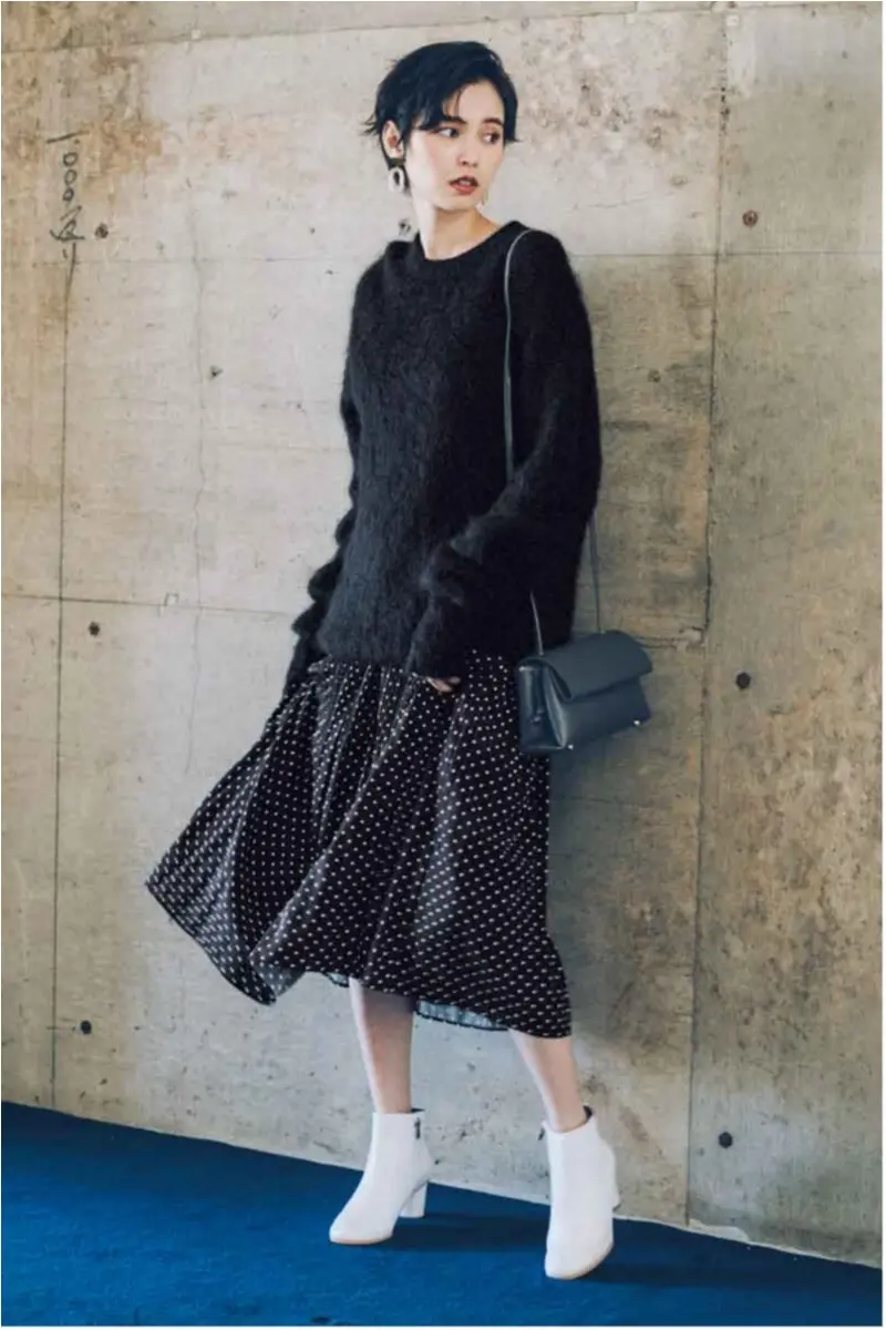 2018年秋のファッション ニット10