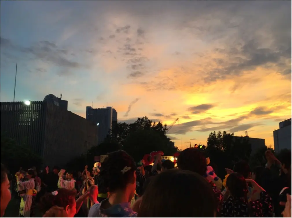 デパートの屋上で盆踊り?! この夏は浴衣を着て盆DANCE♬_3