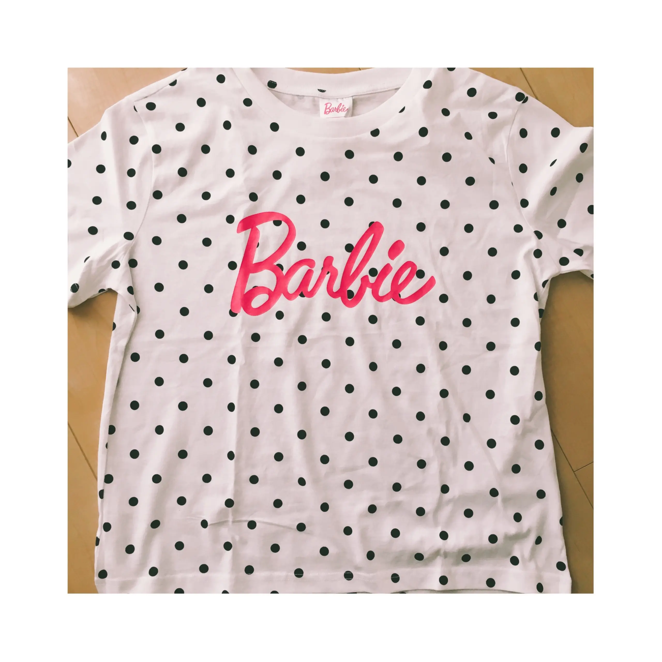 《大人が着ても可愛い♡》【GU】初のコラボ★大人気!BarbieとのコラボTシャツを¥790+税でgetしました✌︎❤️_1