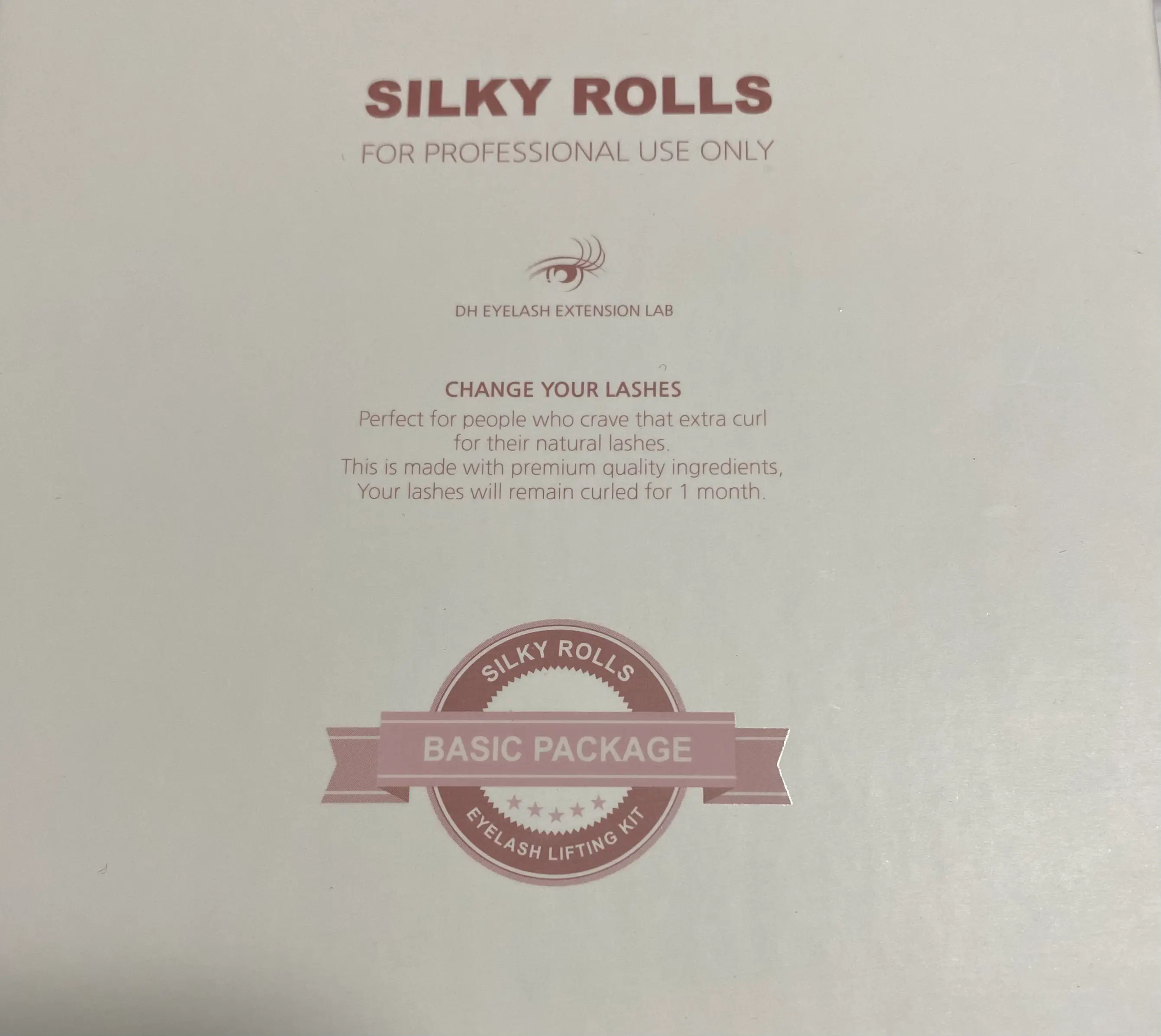 まつげパーマ SILKY ROLLS