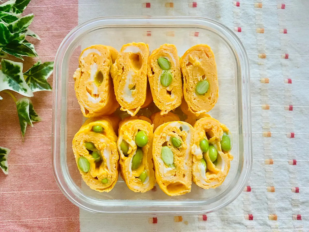 枝豆入り卵焼き