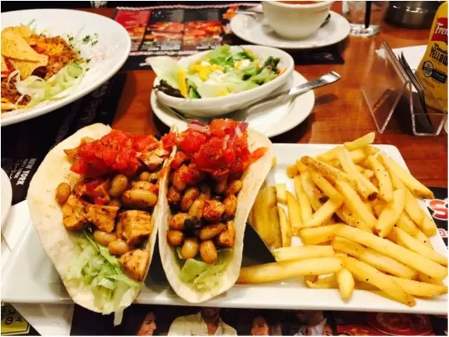 【T.G.I.Fridays】アメリカン溢れるタコスランチ★_1