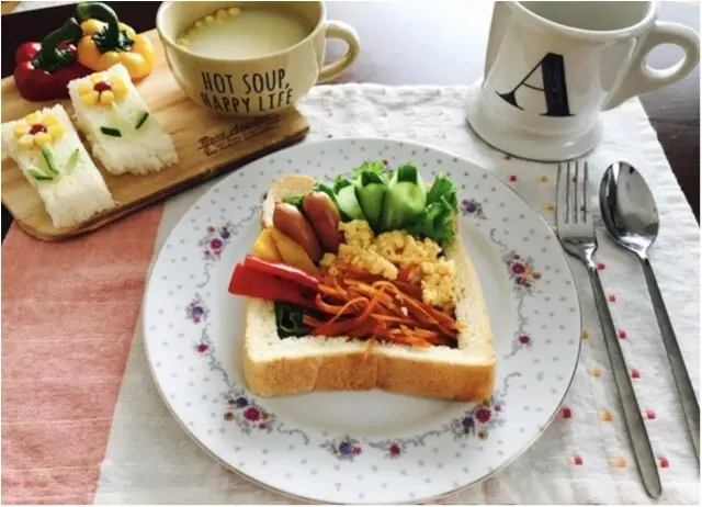 インスタグルメで大人気!フォトジェニックな《くり抜きトースト》をご紹介★_1