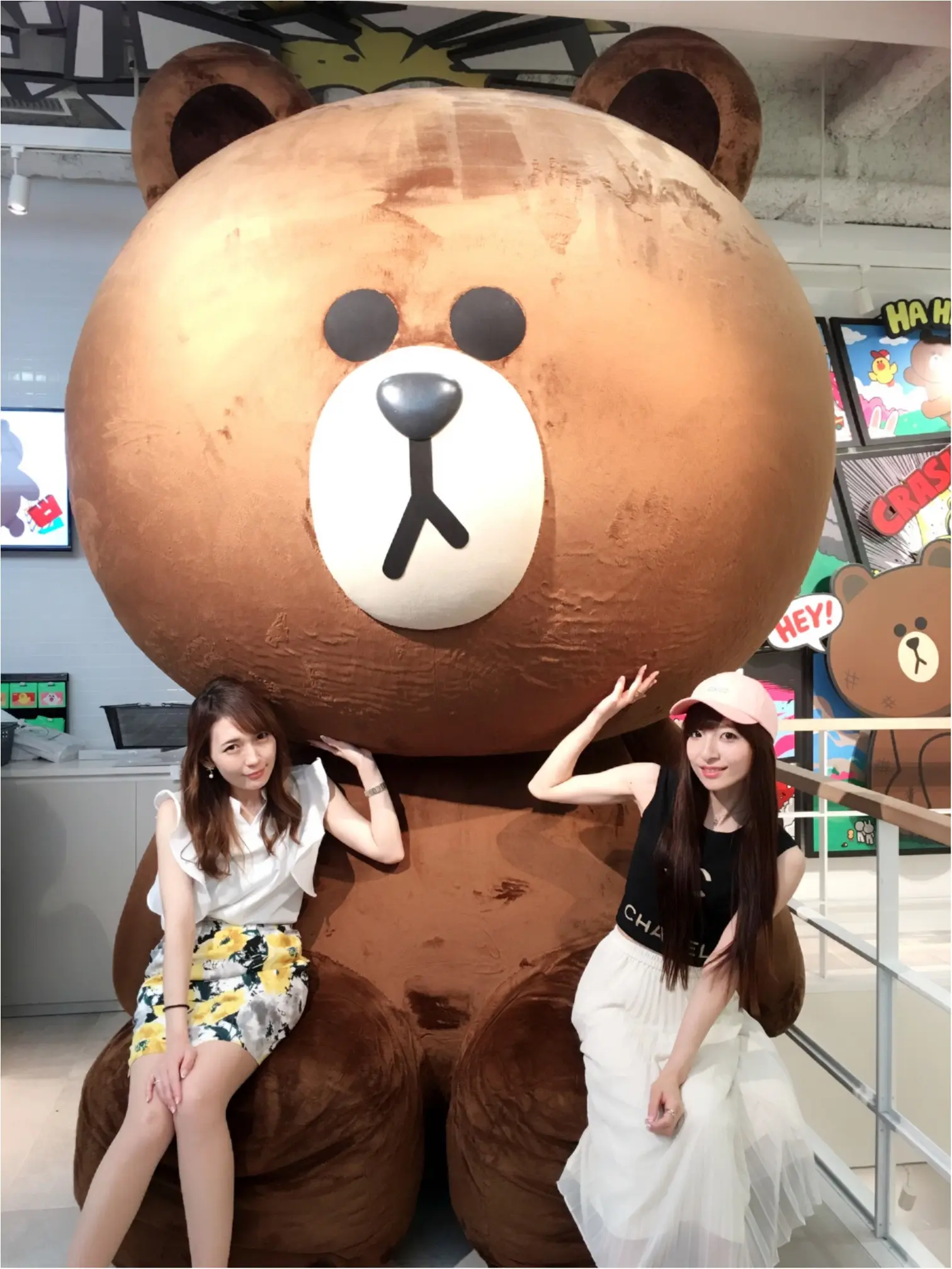 ♡大人気キャラクターショップ【LINE FRIENDS】行ってきたよ‼︎♡モアハピ◡̈のぞみ♡_1