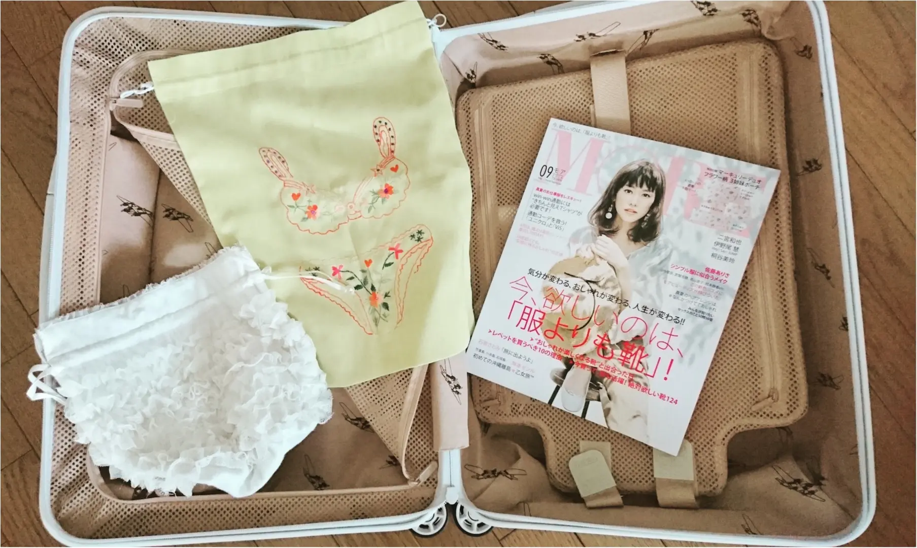 オシャレなキャリーバッグと一緒に旅をしよう!!_3