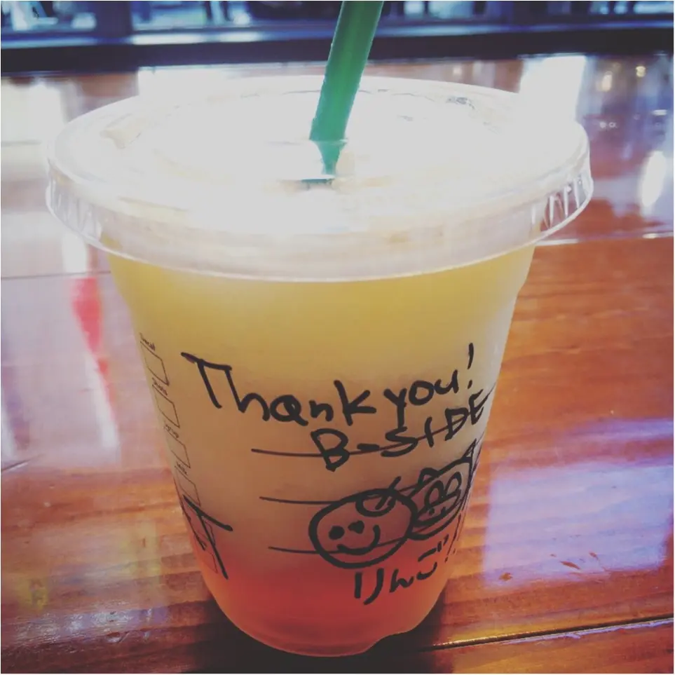 季節&店舗限定!フラペチーノのとは一味違う!ひんやりおいしいSTARBUCKSのFrozen Apple Tea☆_2