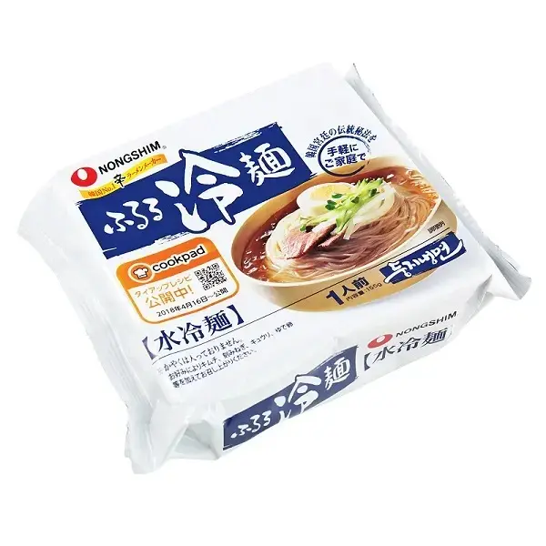 《カルディコーヒーファーム》おすすめの冷麺1.「農心 ふるる冷麺 水冷麺」