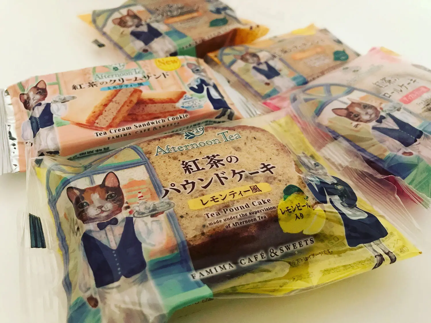 ファミリーマート×Afternoon Tea の5種類の焼き菓子