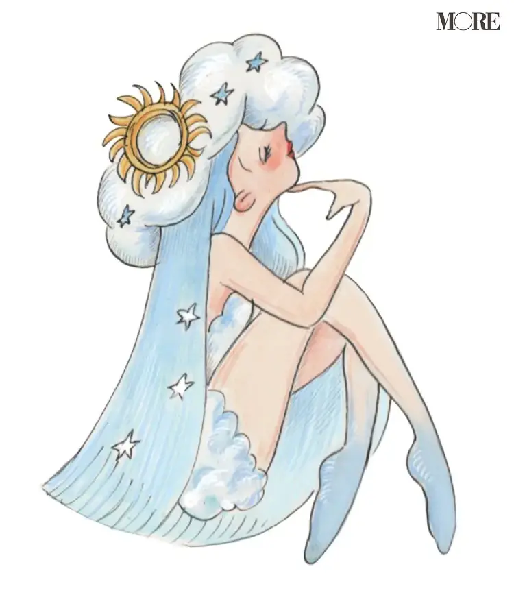 星ひとみ占いの空タイプのイラスト