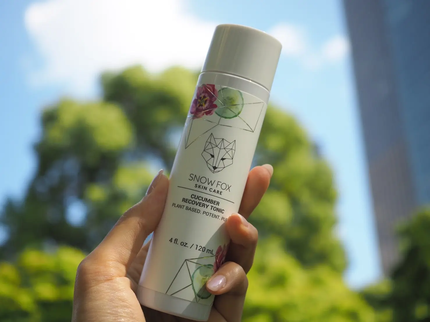 Snowfox skincare 化粧水 スキンケア ヴィーガン 植物由来 スノーフォックススキンケア