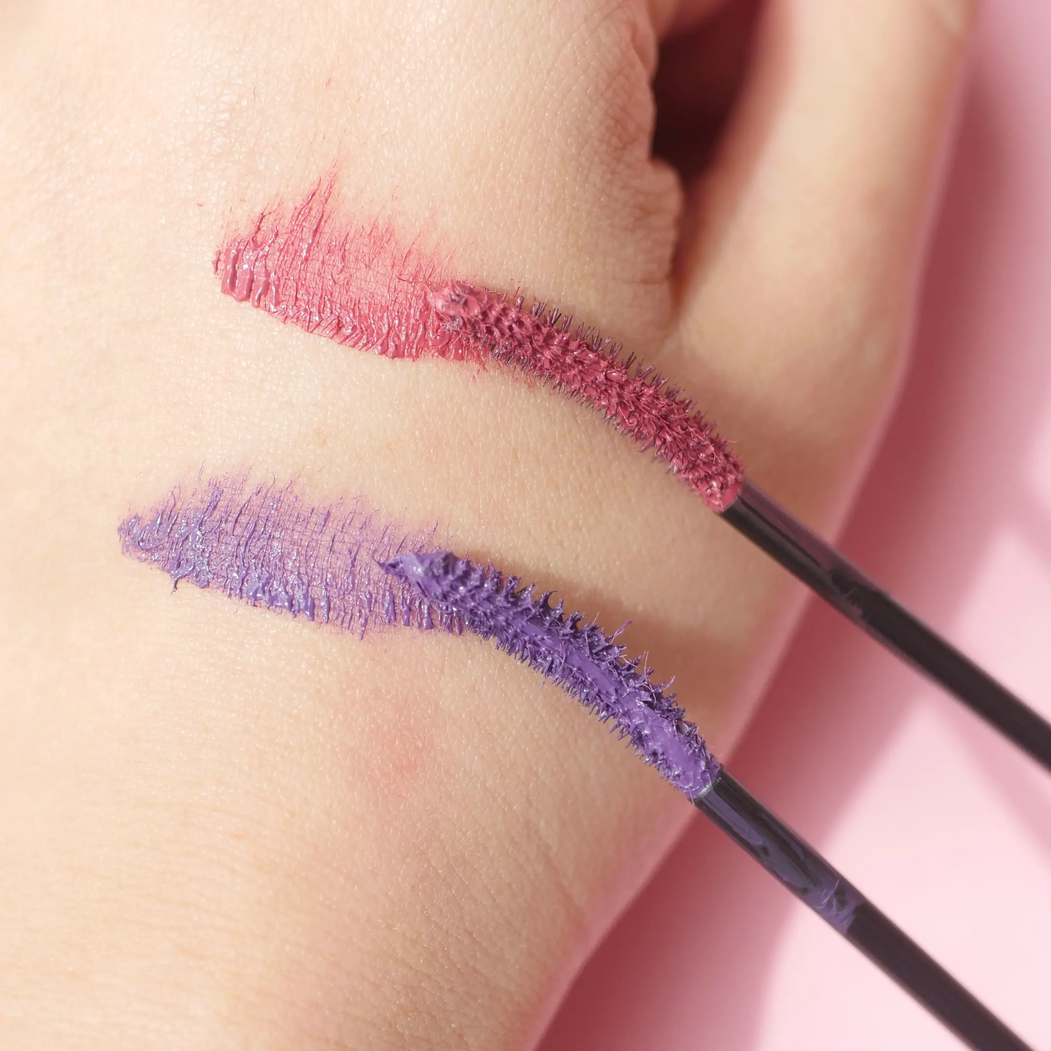 WHOMEE フーミー ロング&カールマスカラ(cherry pink)ミッキー&ミニー/(amethyst purple)ドナルド&デイジー