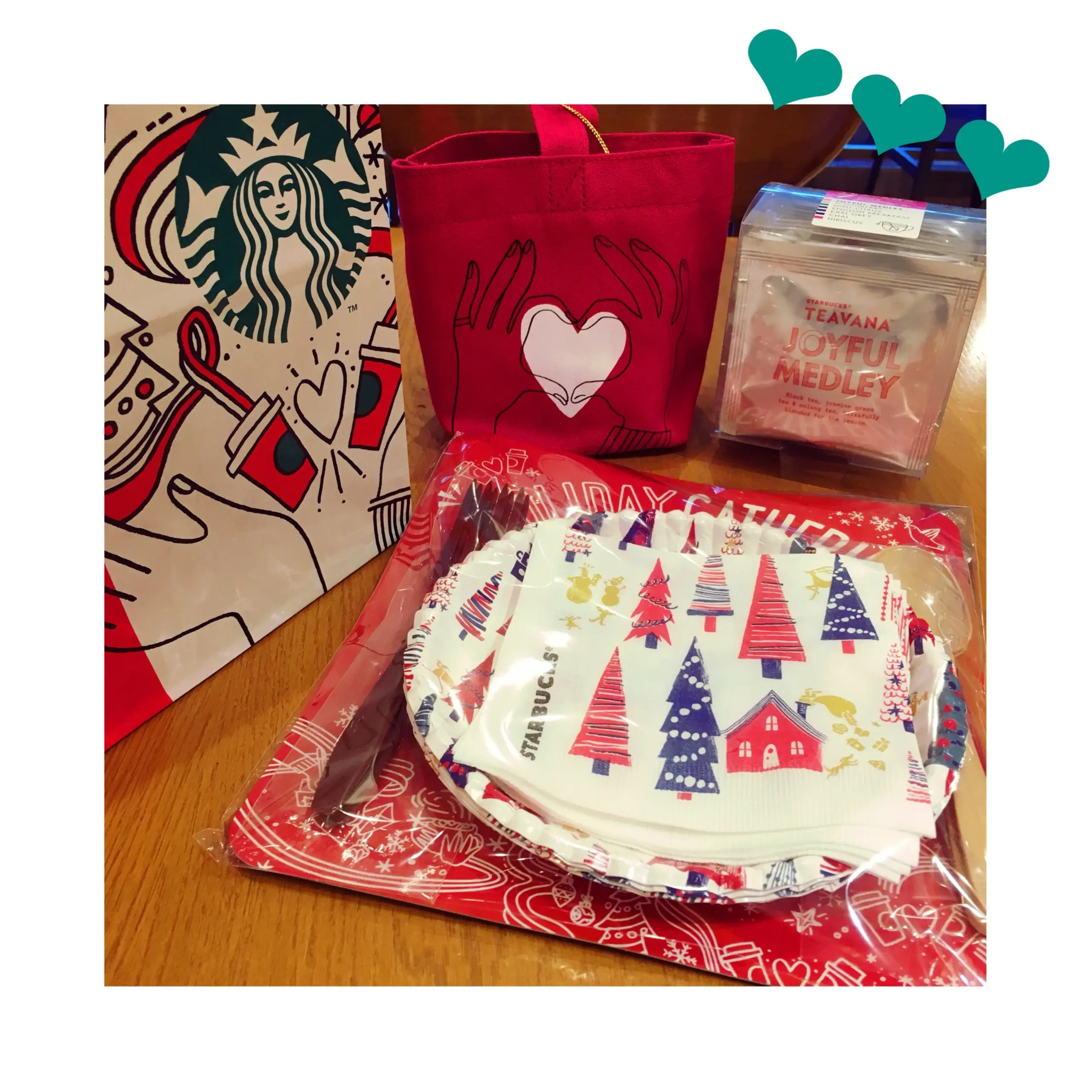 《本日12/6 START★今回も即完売必至!》【スタバ】のHOLIDAY PRESENT第三弾!可愛すぎる〝パーティーセット〟をgetしました❤️✌︎_5