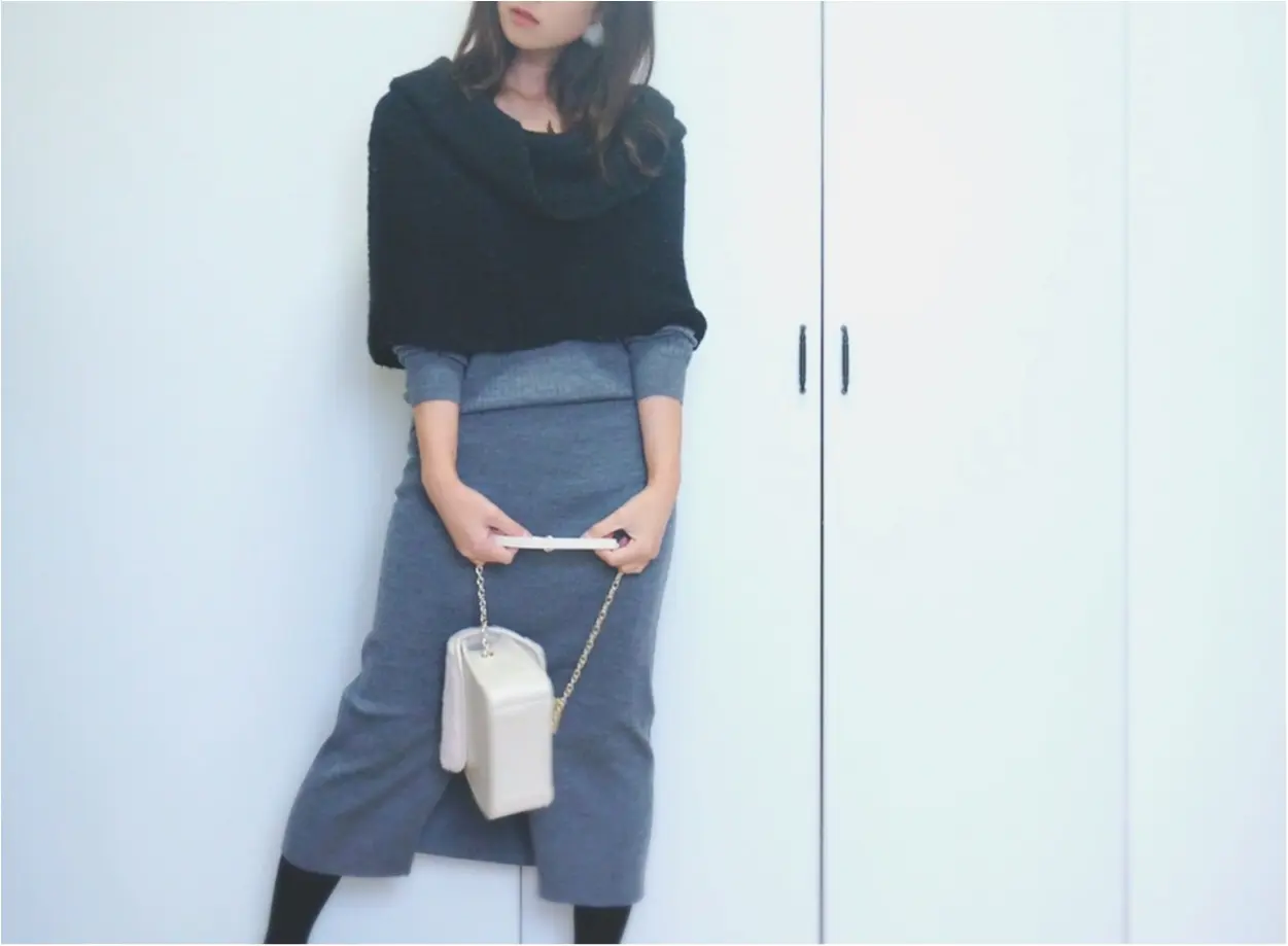 大大ヒット❤️【UNIQLO】"メリノブレンドリブスカート"がついに限定価格に!今なら¥3980で叶う《ニットアップ》コーデ❤️_7