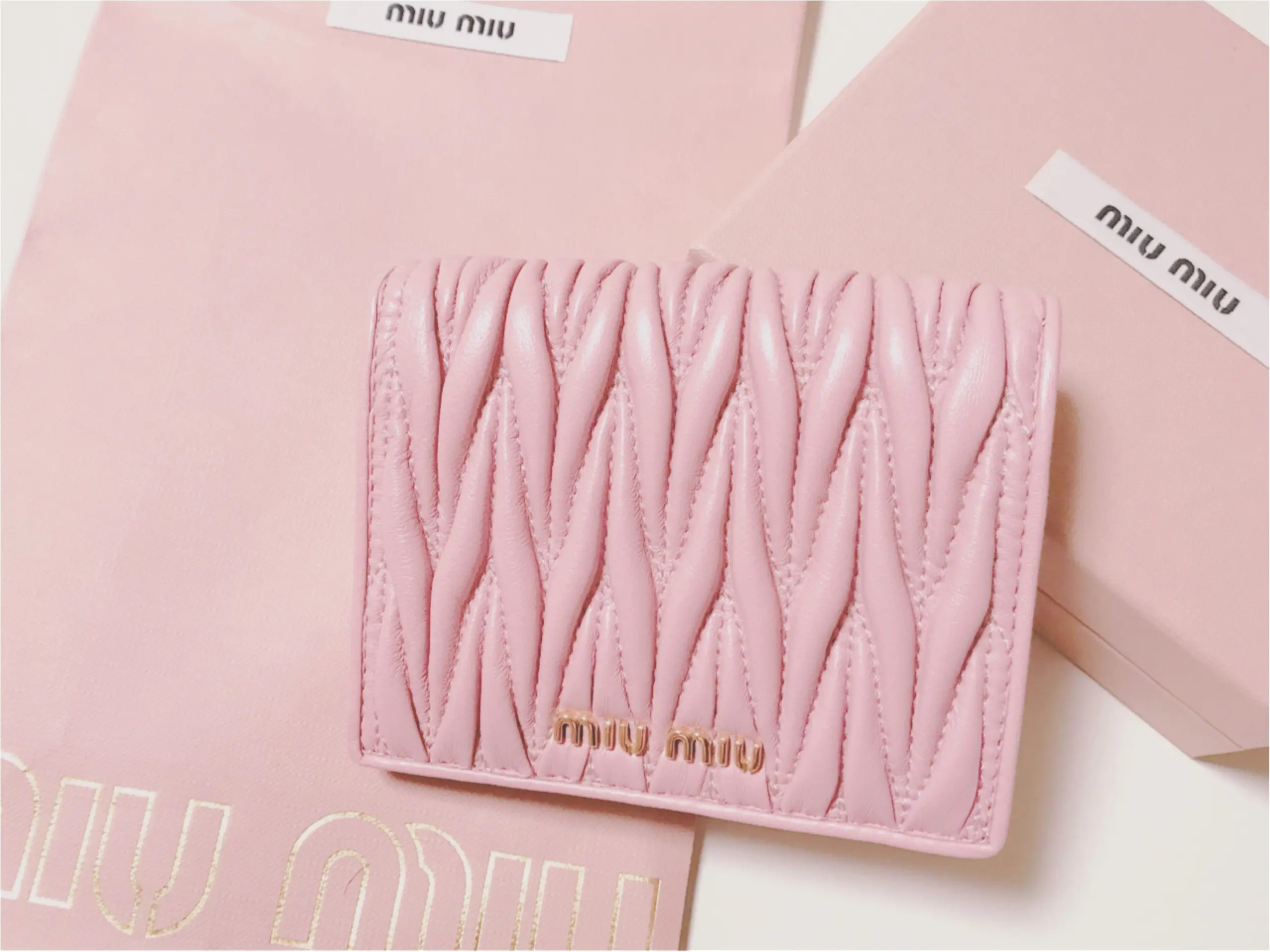 miumiuで新しい財布を購入❤︎コンパクトでかなり使いやすい♡_1