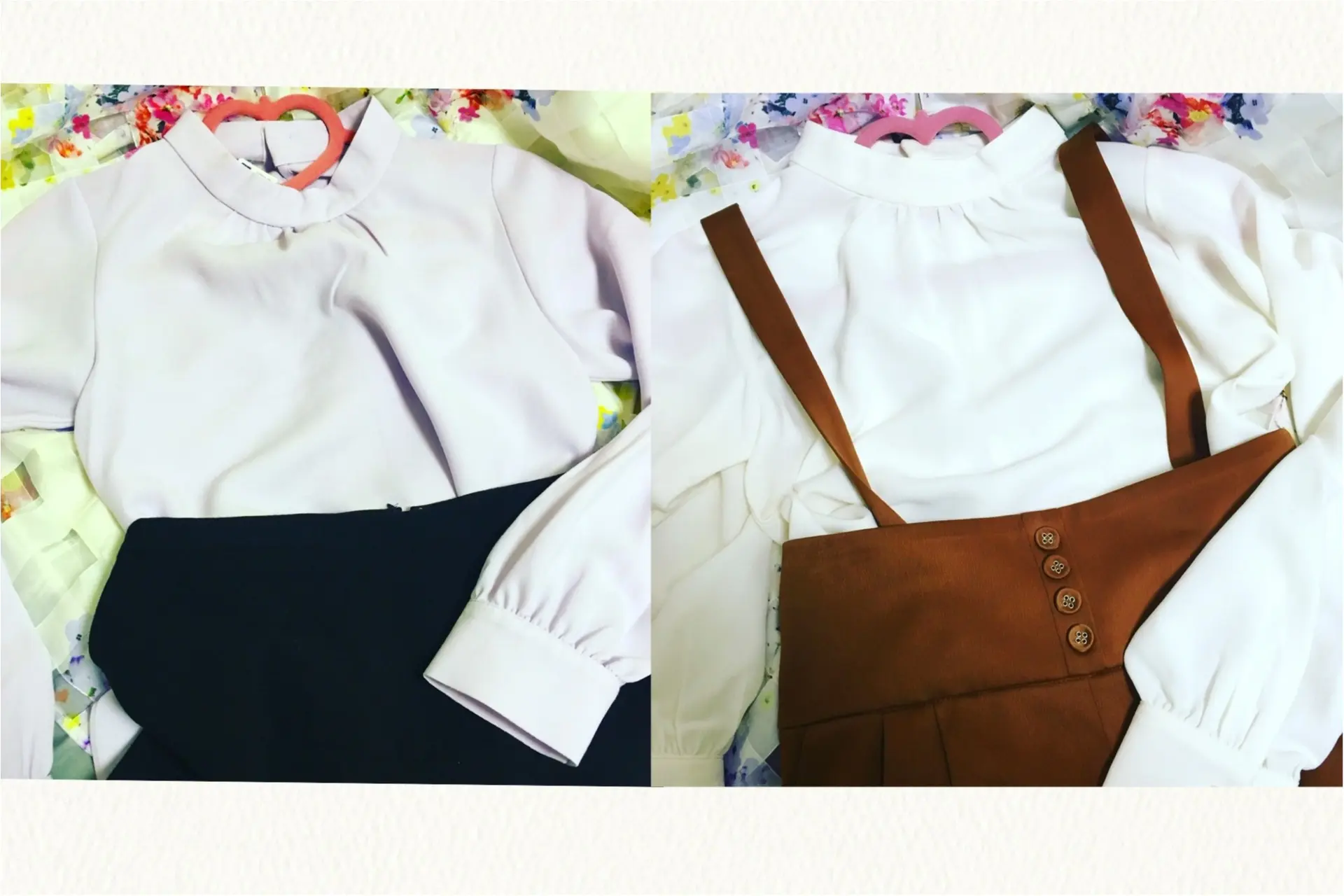 ひさびさの2色買い!♡⦅GU⦆スタンドカラーブラウスがキレイ色&美人見えする♡_2