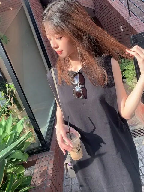 ワンピース1枚で大人かわいいプチプラコーデ♡_6