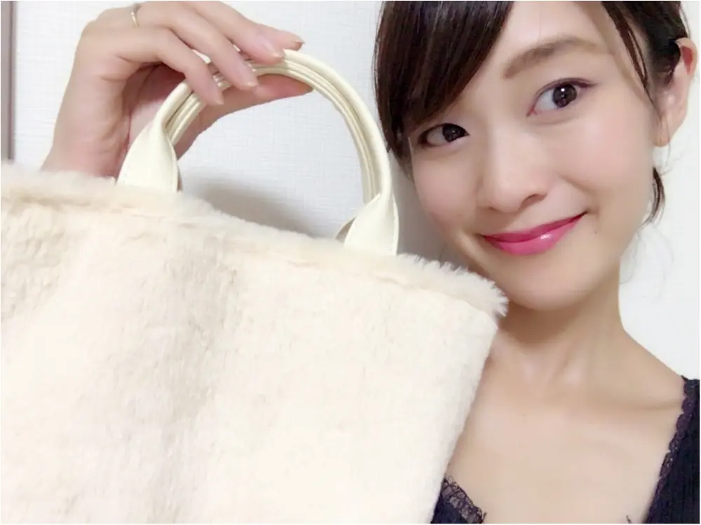 【MORE11月号付録】"snidelふわふわエコファートート"をいち早くお試し❤️《簡単アレンジ術3選》!_1