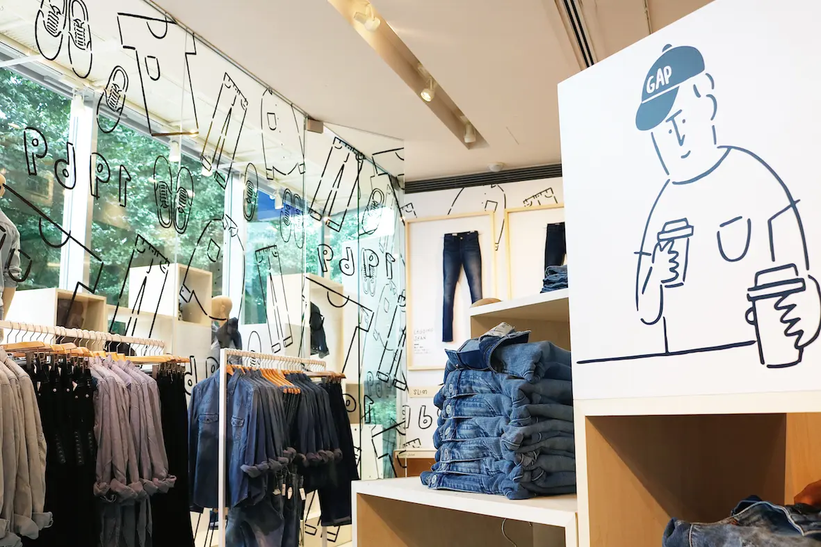 GapのLINEスタンプが登場☆ 日本上陸20周年をお祝いしよう!_2