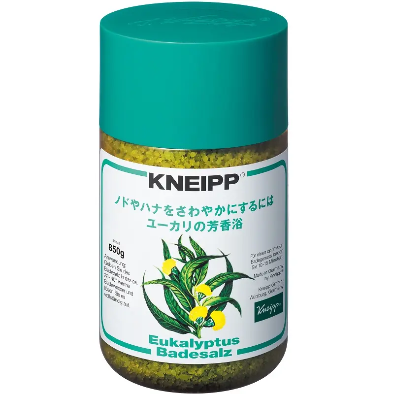 クナイプのユーカリバスソルト、花粉対策グッズ