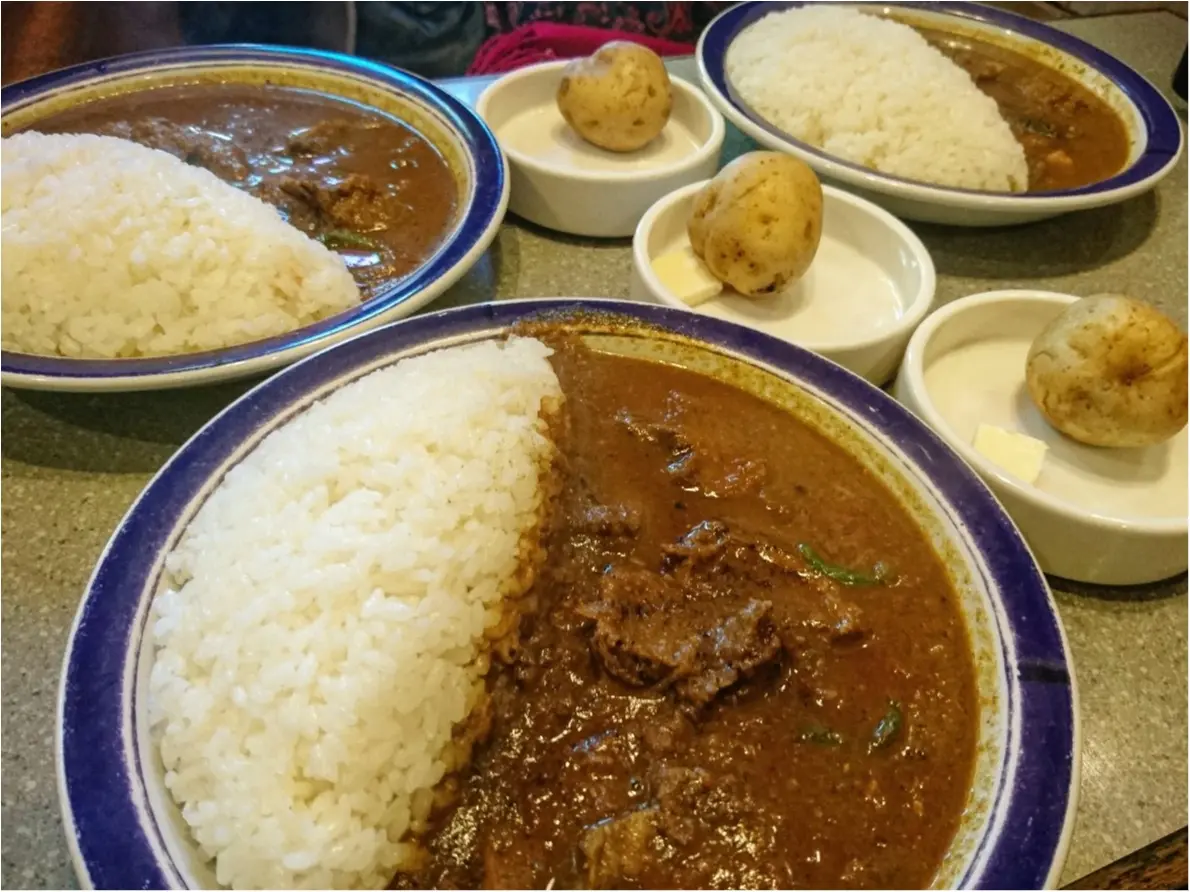 【グルメ】東京神保町のグルメといえば..やっぱり、“カレー”!辛さレベルは、70倍まで選べる !? 老舗のカレーライス専門店『エチオピア』_3