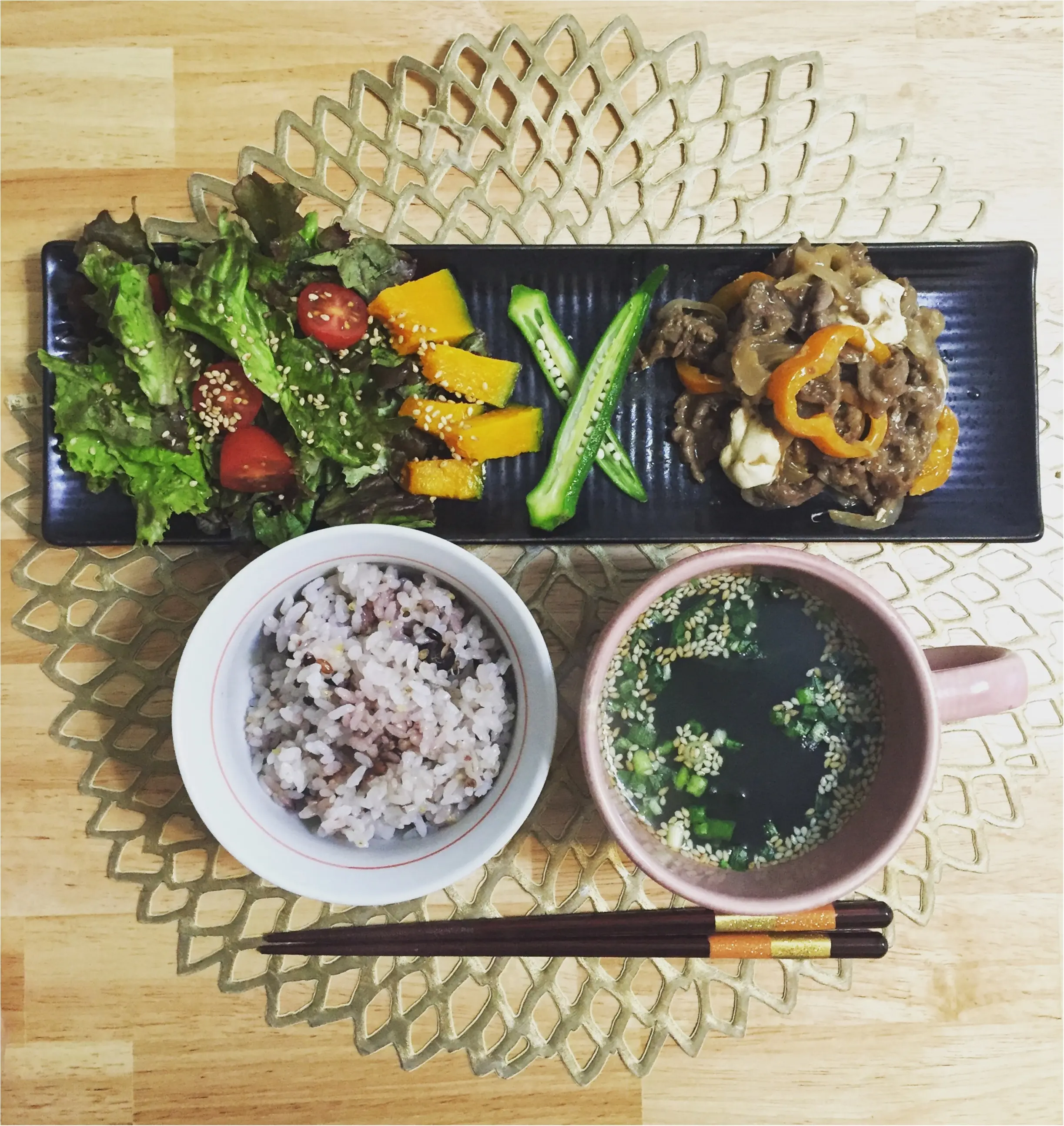 今日のごはん 簡単美味炒め♡_1