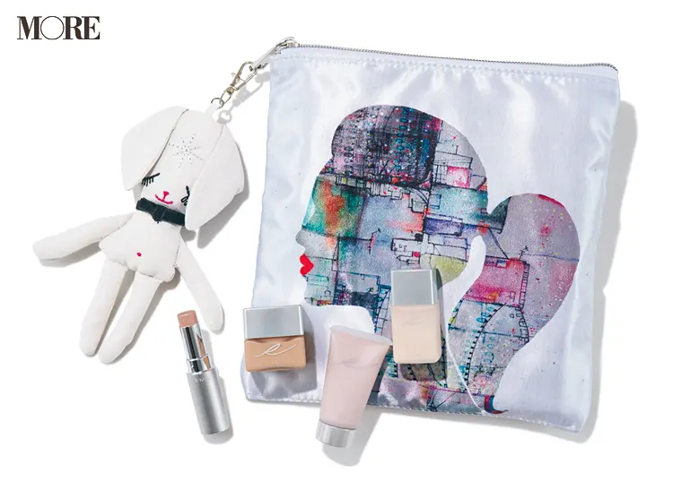 『ラデュレ』『RMK』が可愛すぎて困ってます‼ 刺繍入りポーチ、チャーム、缶ケース入りチークetc. 【クリスマスコフレ2019】_3