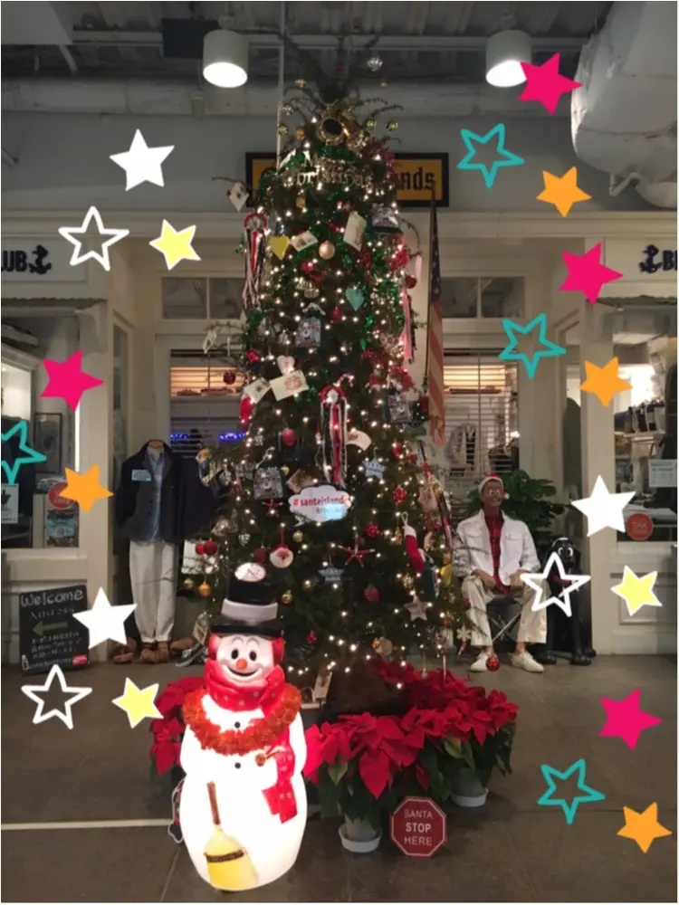 【クリスマスまであと5日!】クリスマスツリーでカウントダウン☆ アメリカンアンティークがかっこいい!キャプテンサンタツリー@アクアシティお台場_1