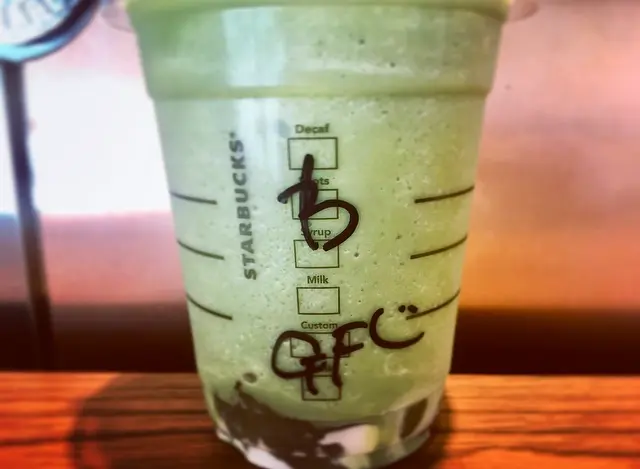 【スタバ】夏に飲みたいわらび餅入り抹茶フラペ♡_3