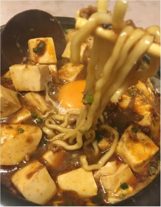 【また食べたい】佐藤ありさちゃんも食べていた美味しすぎる麻婆麺。_7
