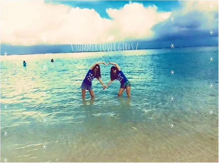 【TRIP】楽しさ2倍♥︎おそろコーデ in GUAM♡&ショッピングにはきれいめタイトワンピースを♡_1