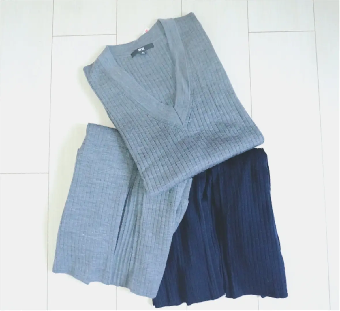 大大ヒット❤️【UNIQLO】"メリノブレンドリブスカート"がついに限定価格に!今なら¥3980で叶う《ニットアップ》コーデ❤️_4