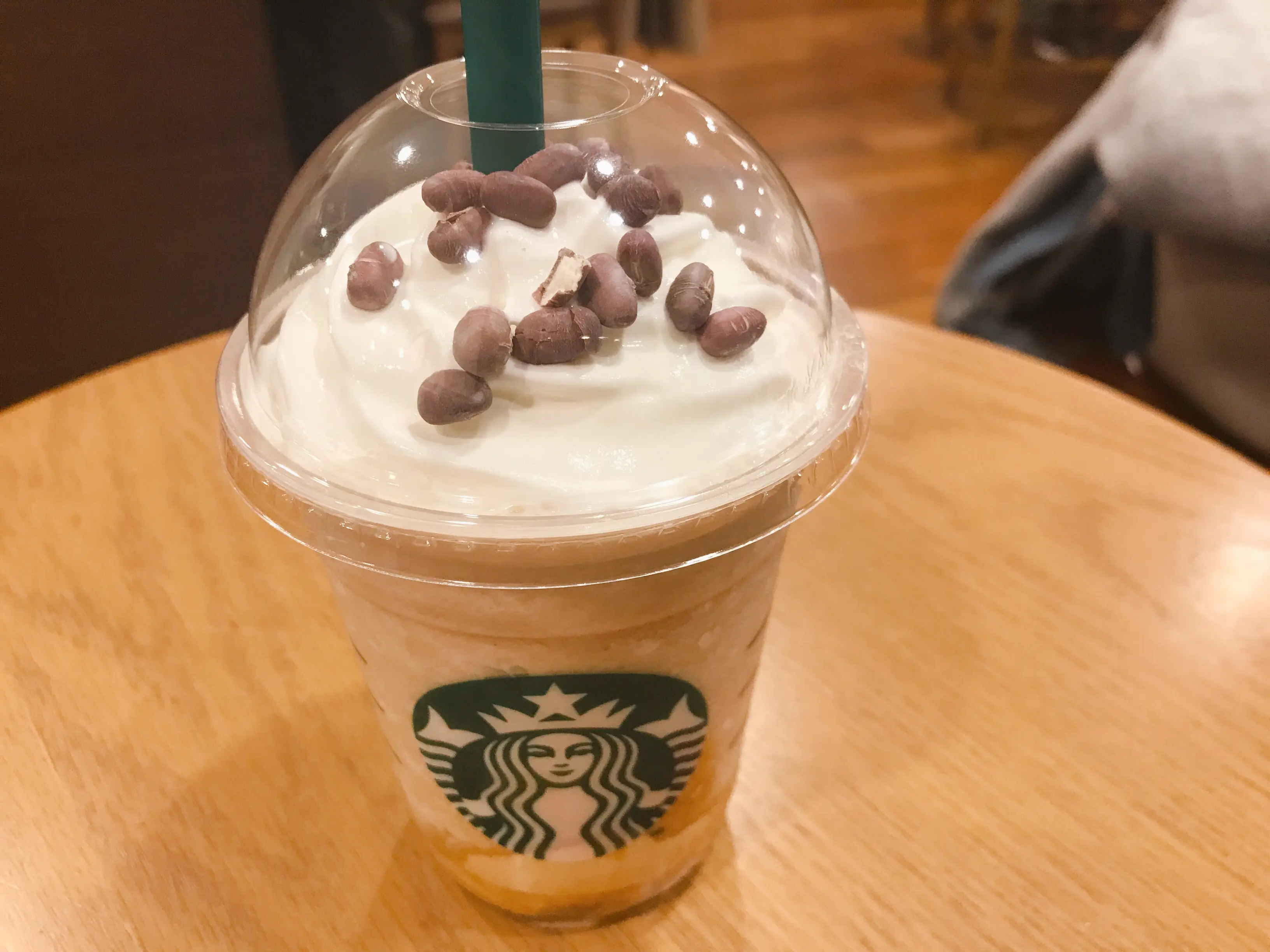 【#スタバ】今日から!あずきなこ わらびもち 福 フラペチーノ♡♡_4