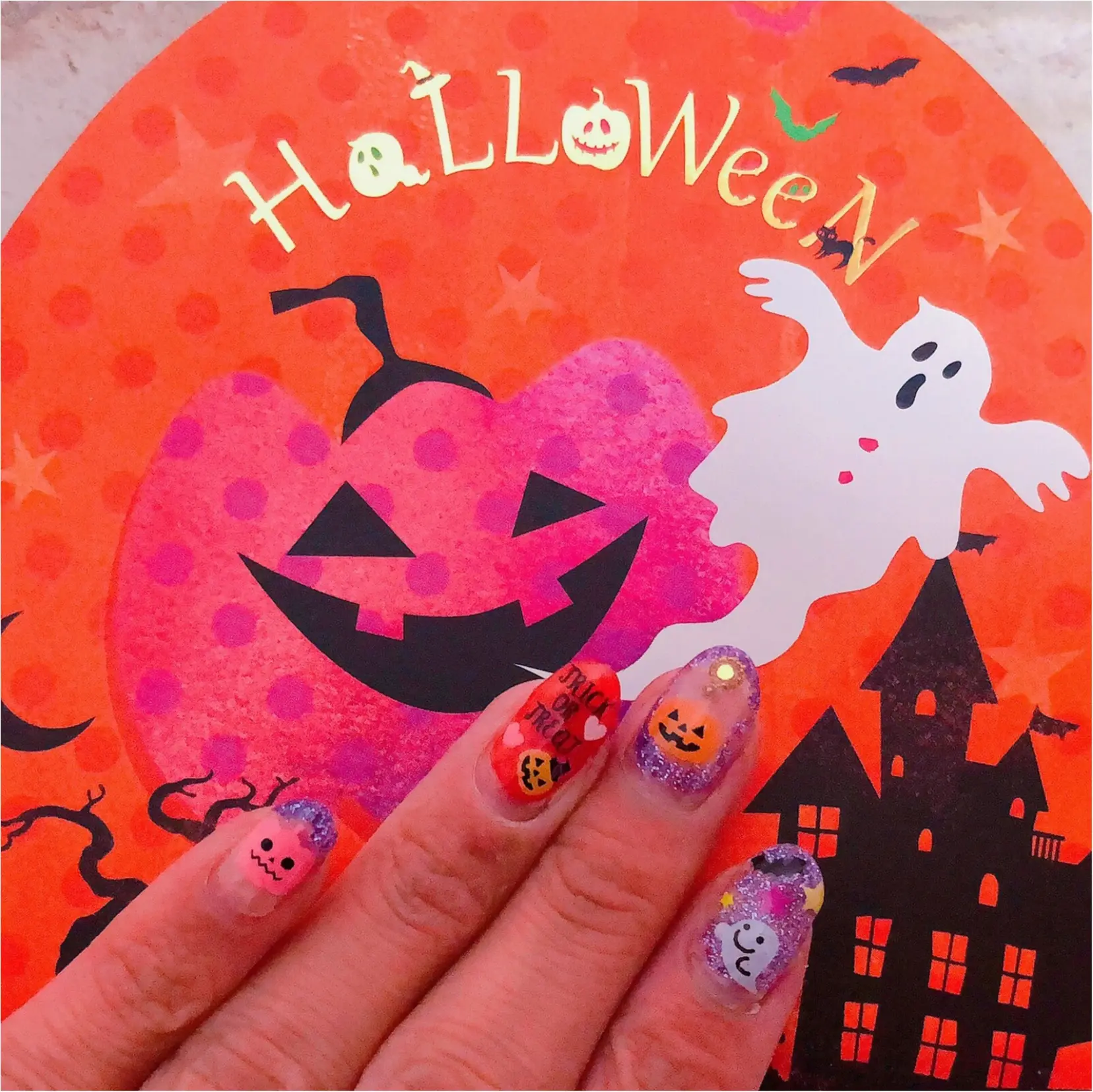 Halloween☆Nail 第二弾〜〜ネイルもHalloweenに!_2