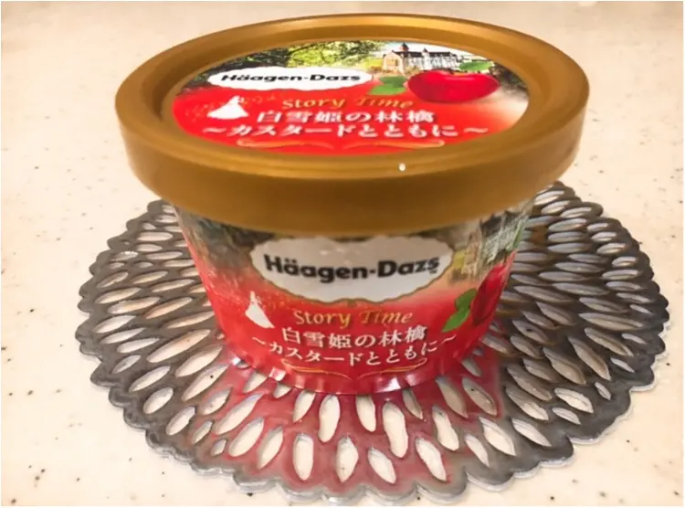 【本日発売!!】おとぎの世界のハーゲンダッツ?!インスタ映えもばっちりな《白雪姫の林檎》♡_2