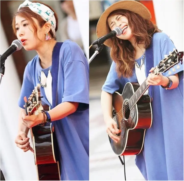 シンプルな単色やモノトーンも着たい✨夏の可愛い目大人ファッション_4