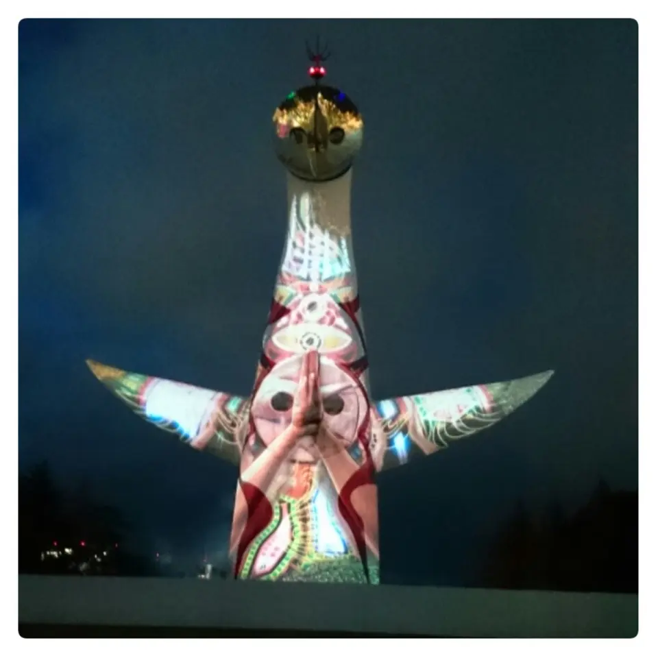 Xmasまでの特別イベント♡万博記念公園のプロジェクションマッピングは必見!!_5