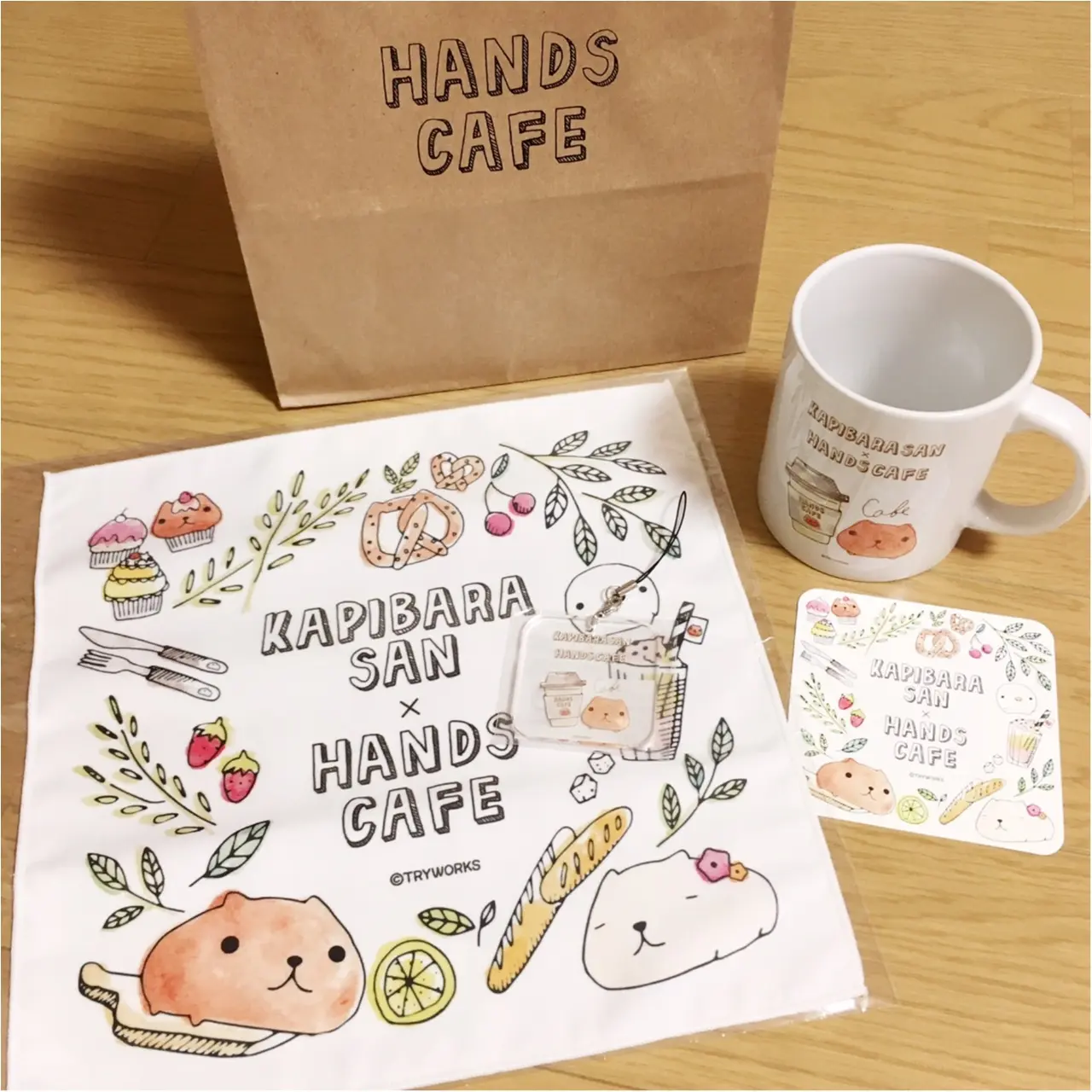 ”大人カピバラさん”がテーマの『KAPIBARASAN×HANDS CAFE』 に行ってきました♡_8