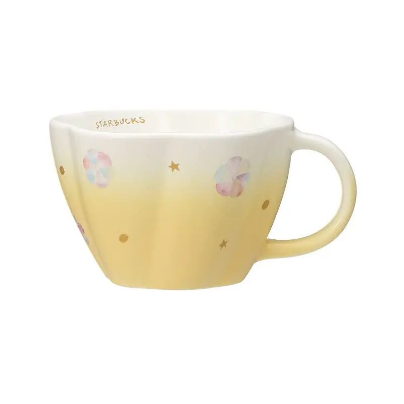 スタバ新作グッズ「マグむつはなイエロー296ml」