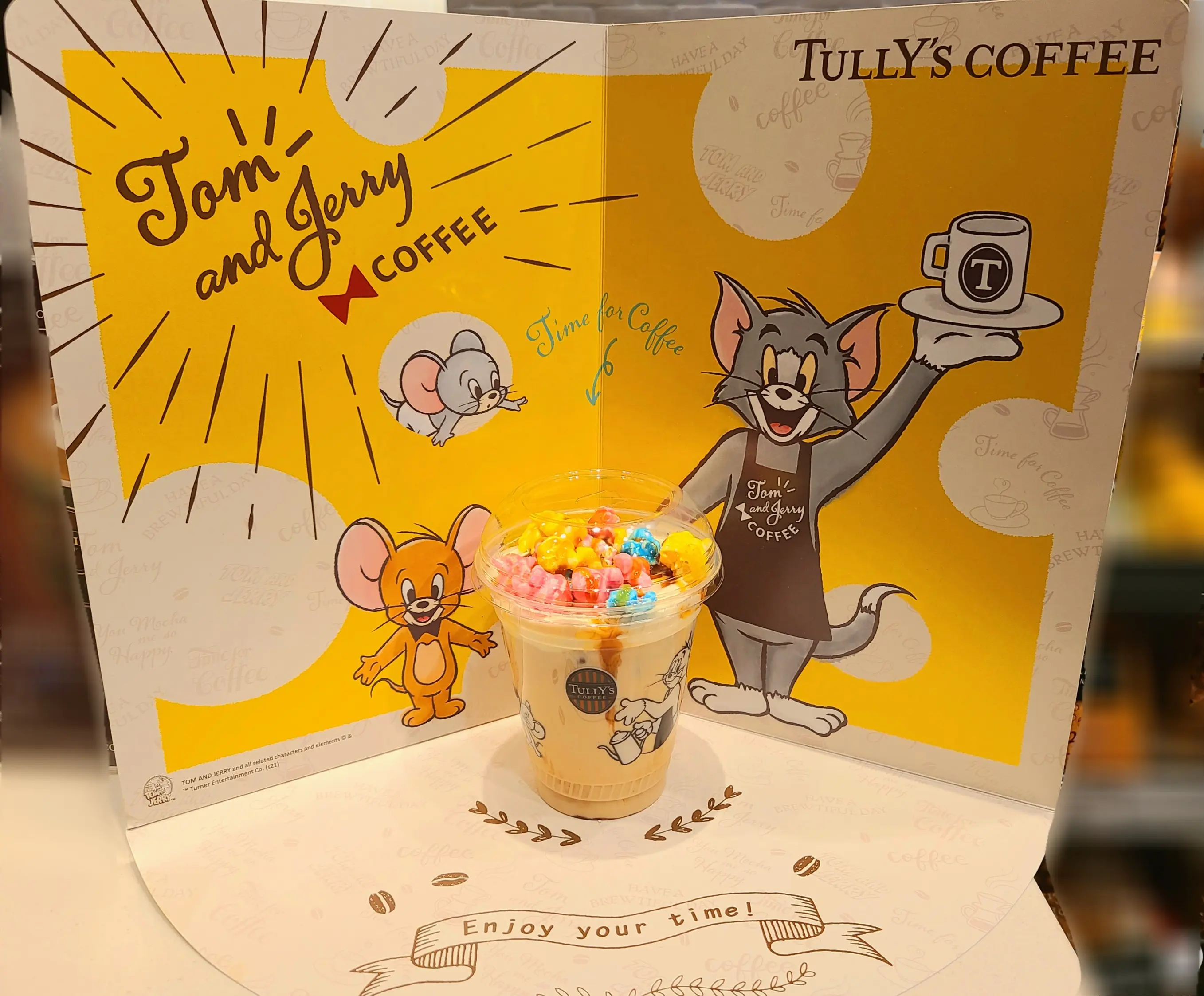 【タリーズ×トムとジェリー】新作!カラフルポップコーンが可愛すぎる❤️_1
