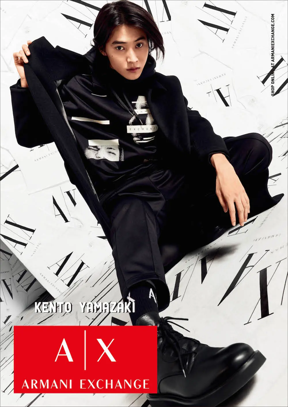 山﨑賢人さんが『アルマーニ エクスチェンジ』の広告モデルに! オフショットも公開♡ Photo Gallery_1_14