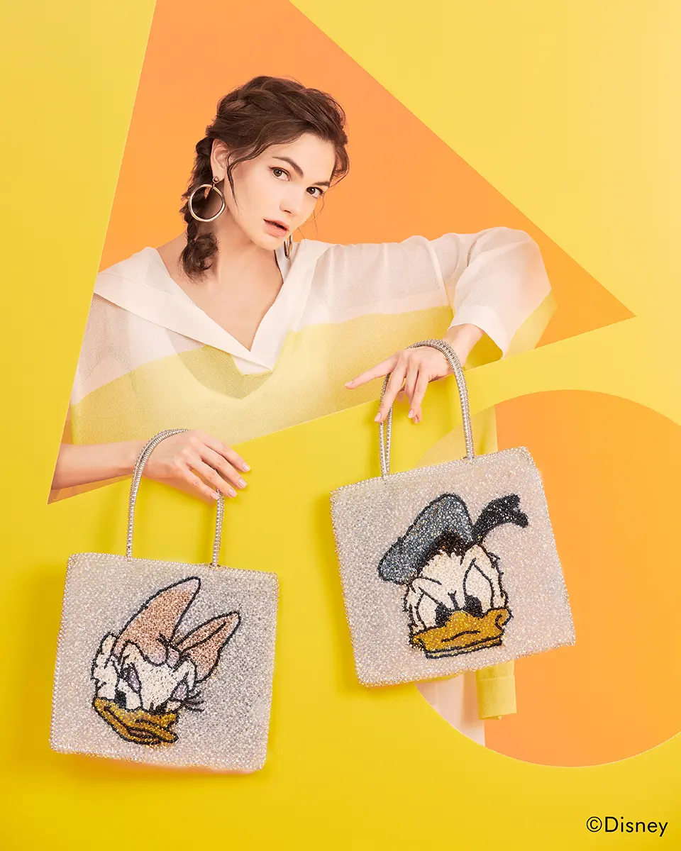 アンテプリマのドナルド&デイジーのワイヤーバッグ