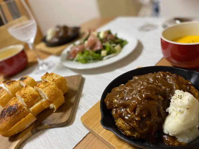 《おうちごはん》我が家の洋食と和食はこんな感じ♡_1