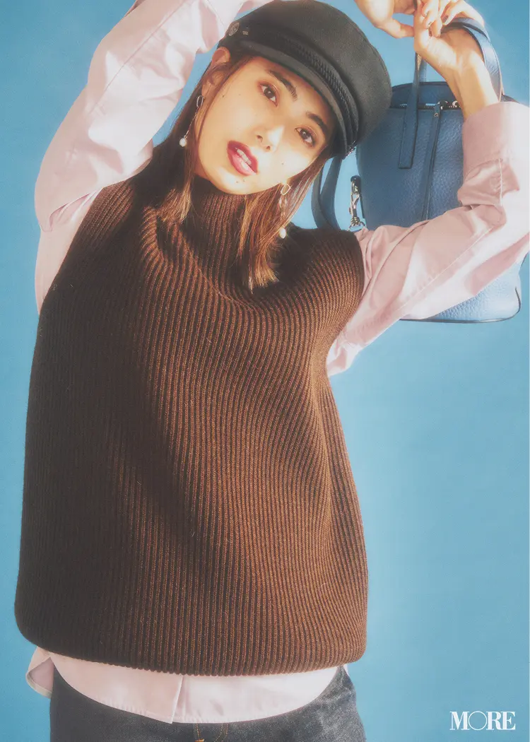 【ニットベスト】は真っ先に飛びつきたい秋服No.1! 記事Photo Gallery_1_2