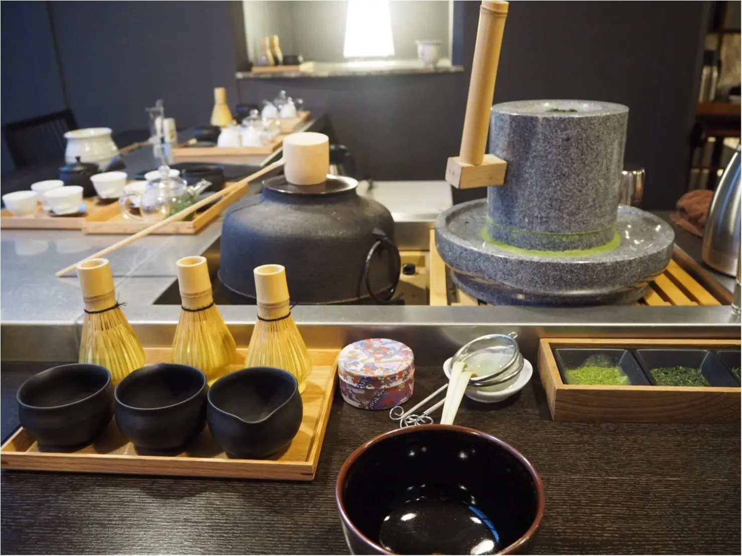 宿泊者は無料で楽しめる♡【碾茶(てんちゃ)と抹茶体験 】で浜松のお茶を堪能~♡【星野リゾート 界 遠州】_2