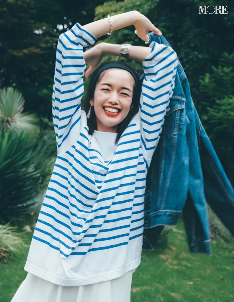 脱ほっこり ボーダーをちゃんと おしゃれ に着こなす方法 ファッション コーディネート 代 Daily More