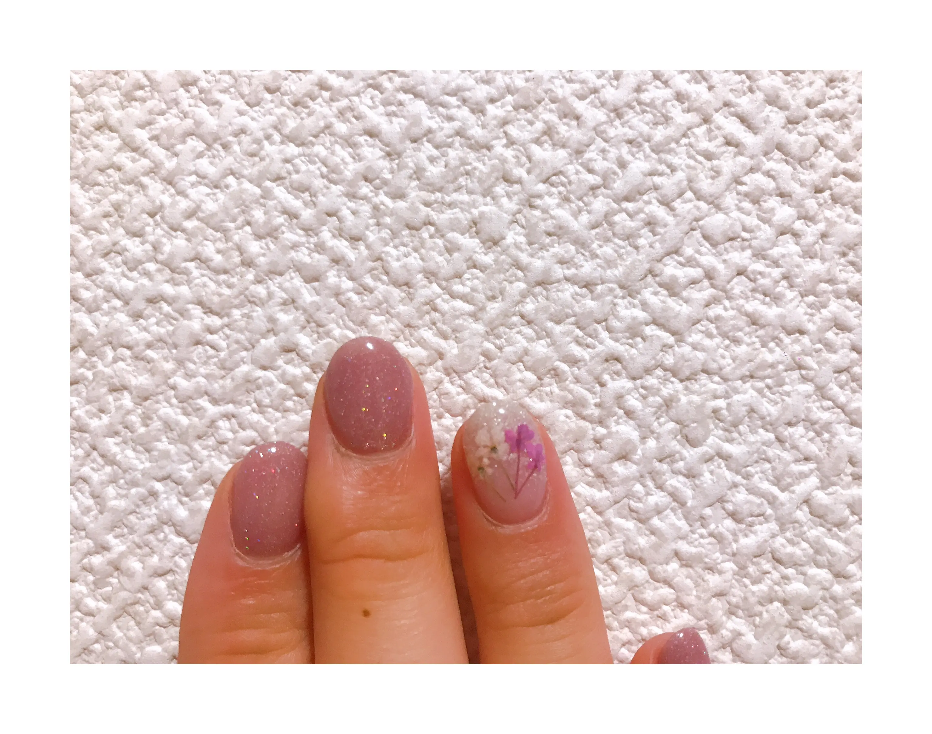 【品のあるお呼ばれネイル♪】にしてみました!ラメ入りで夏らしさもプラス♡_2