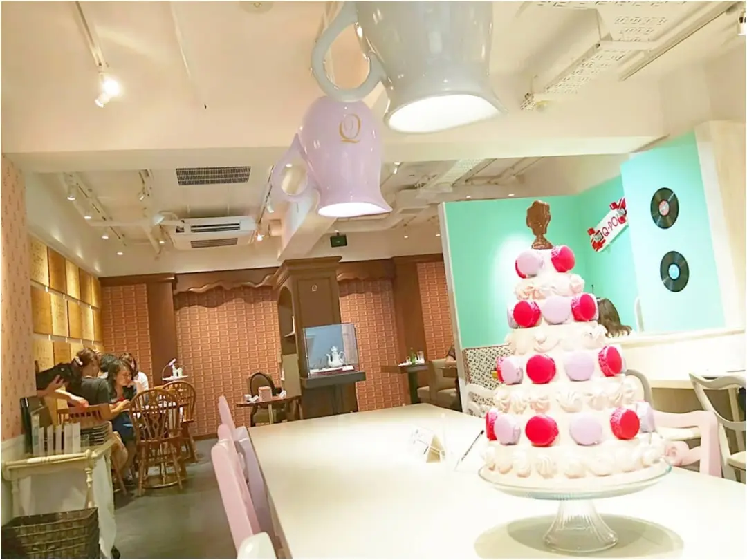 【表参道 Q-pot CAFE.】お菓子で溢れた店内で♡アクセサリーをモチーフにしたスイーツに舌鼓_4